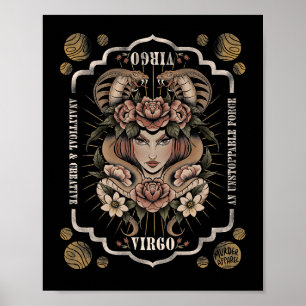 Våg Zodiac Astrology48 Poster