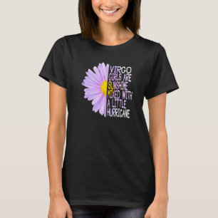 Våg Zodiac Birthday Flower Daisy Aster Cute Quot T Shirt