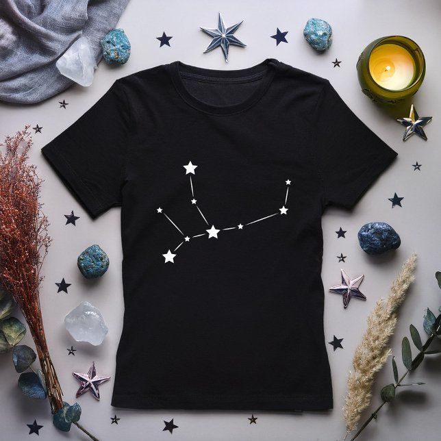 Våg Zodiac Constellation T Shirt (Skapare uppladdad)