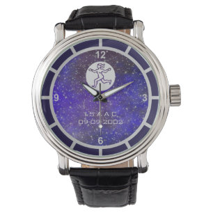 Våg Zodiac-Elegantens eget namn Födelsemeddeland Armbandsur