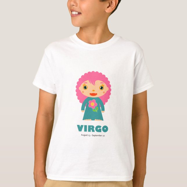Våg Zodiac för barn Tee Shirt (Framsida)