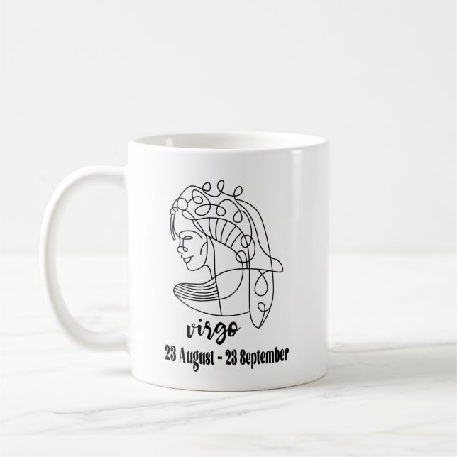 Våg, Zodiac Kaffemugg (Vänster)
