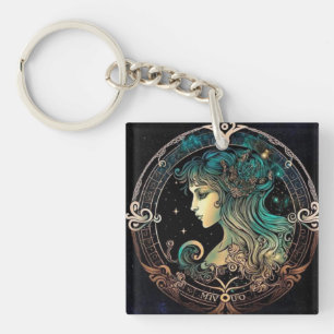 Våg Zodiac Keychain