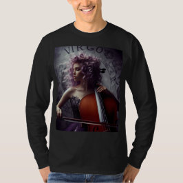 Våg Zodiac Musician Cello T Shirt