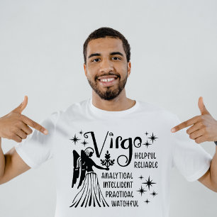 Våg Zodiac Sign Horoscope Personality Traits t Shirt