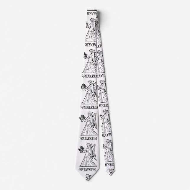 Våg Zodiac Sign Tie Slips (Framsida)