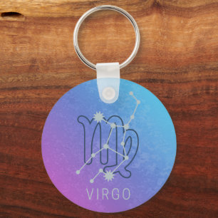 Våg Zodiac Stjärntecken Horoscope Constellation Nyckelring