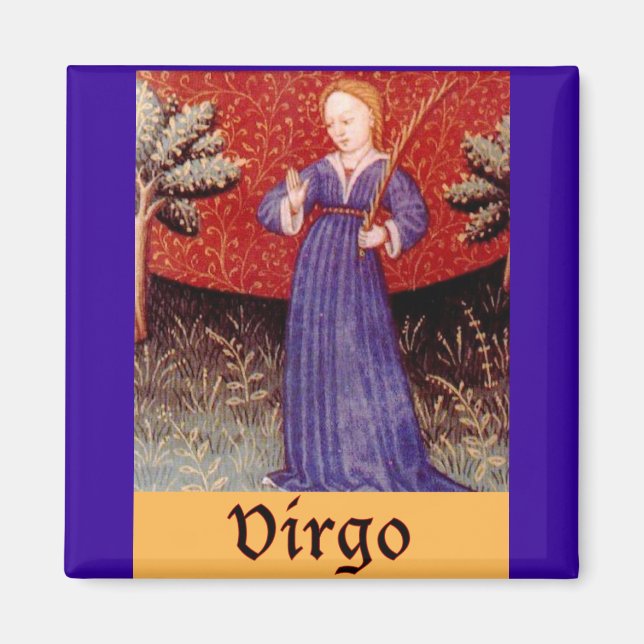Våg Zodiac-tecken Magnet (Framsidan)