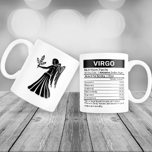 Våg Zodiac-tecken med näringsbrist. Jumbo Mugg