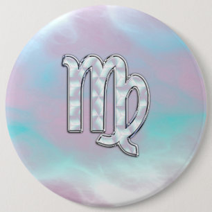 Våg Zodiac-tecken på Pastels Mor i Pearl Knapp