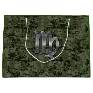 Våg Zodiac-tecken på Woodland Digital Camo