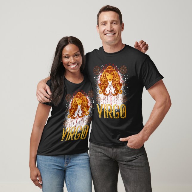 Våg Zodiac-tecken T Shirt (Unisex)
