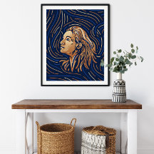 Våg Zodiac-tecken | Zodiac Digital Print