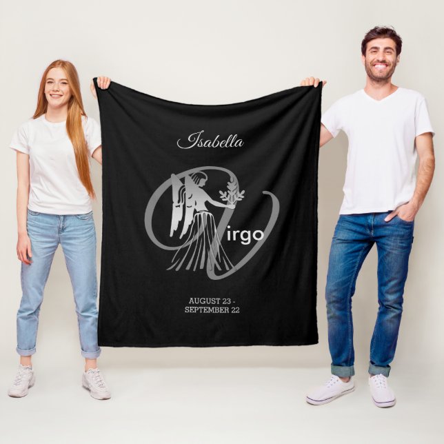 Våg - Zodiac undertecknar Fleecefilt (På plats)