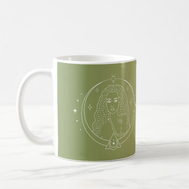 Våg zodiakhoroscope stjärntecken gradient kaffemugg (Vänster)