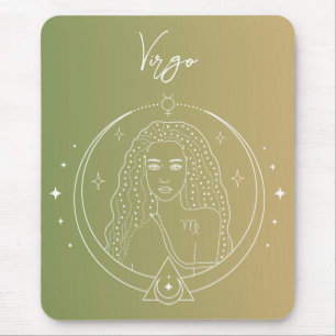 Våg zodiakhoroscope stjärntecken gradient musmatta