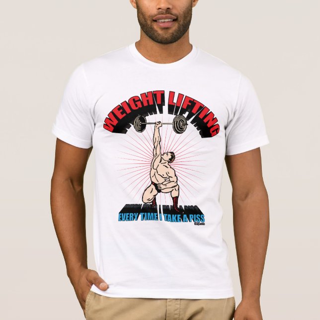 Väga att lyfta tee shirt (Framsida)