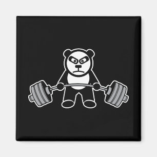 Väga den lyftande tecknaden för PandabjörnAnime - Magnet