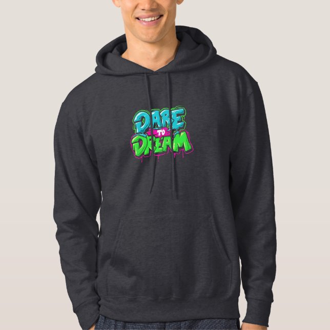 våga drömma hoodie (Framsida)