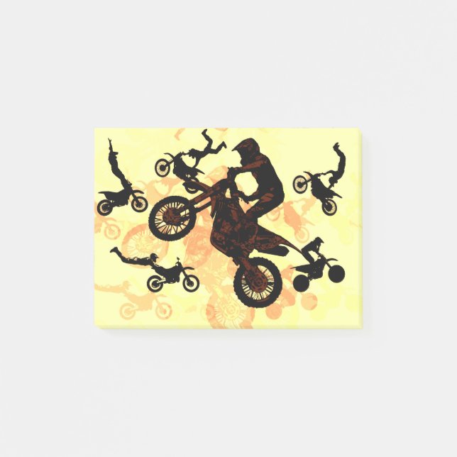 Våga Flyga - Motocross Stunts Post-it Block (Framsida)