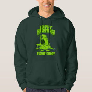Våga komma in i den här hemsökta Halloween-världen Hoodie