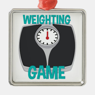 Väga leken julgransprydnad metall