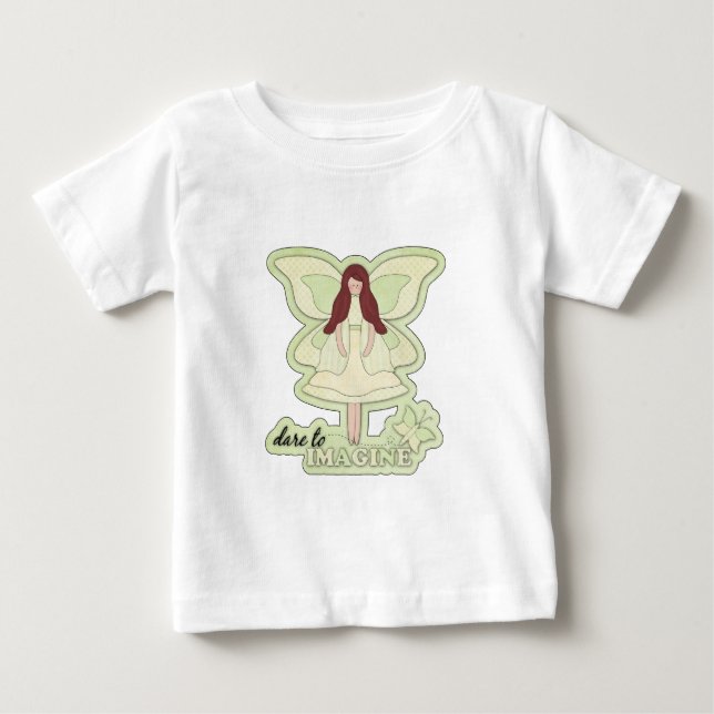 Våga på Imagine.. Småbarn Långärmad T-shirt (Framsida)