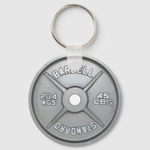 Väga pläterar Keychain 20KG 45LB Nyckelring