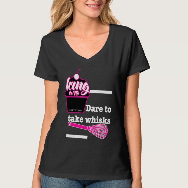 Våga ta vispar t shirt (Framsida)
