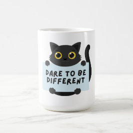 Våga vara annorlunda kaffemugg