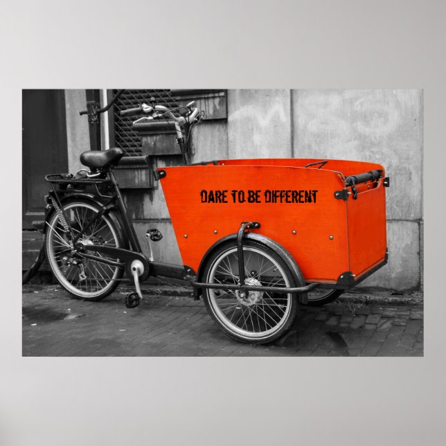 Våga vara annorlunda poster (Framsidan)