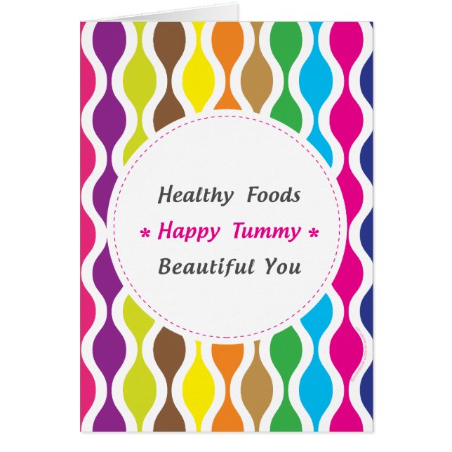 Väga & vård- medvetet hälsningskort (Framsidan)