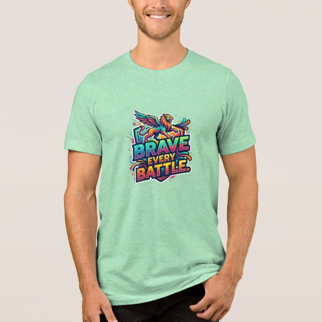 Våga Varje Strid T Shirt (Framsida)