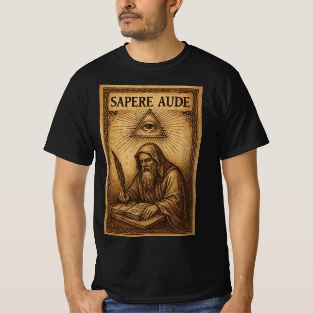 "Våga veta" T Shirt (Framsida)
