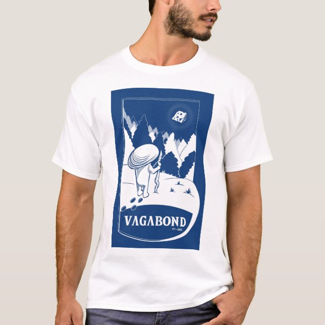 Vagabond Blues T Shirt (Framsida)