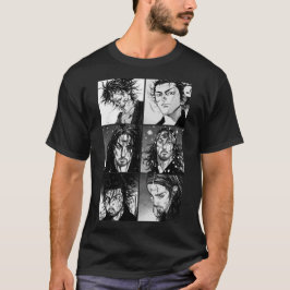 Vagabond Manga Ansikte T Shirt