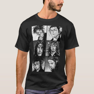 Vagabond Manga Ansikte T Shirt