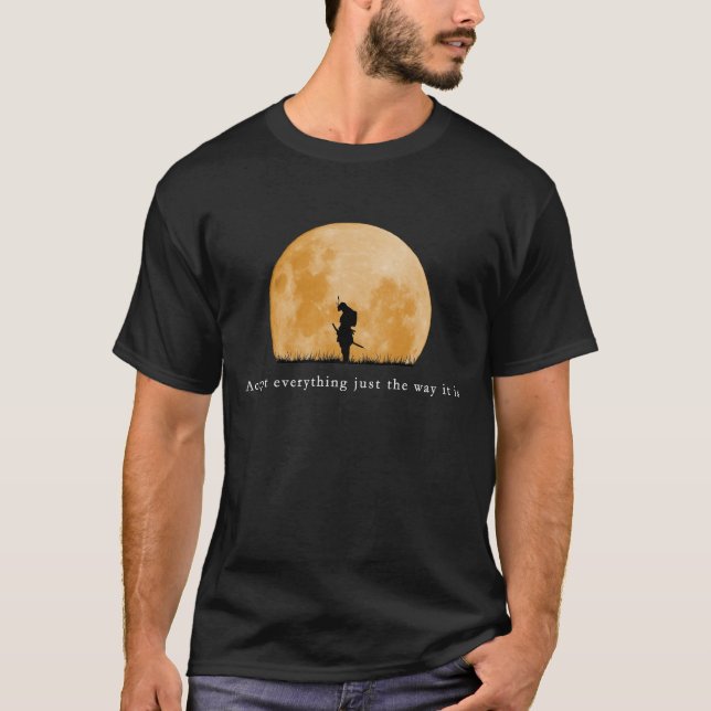 Vagabond Musashi Warrior Quote T Shirt (Framsida)