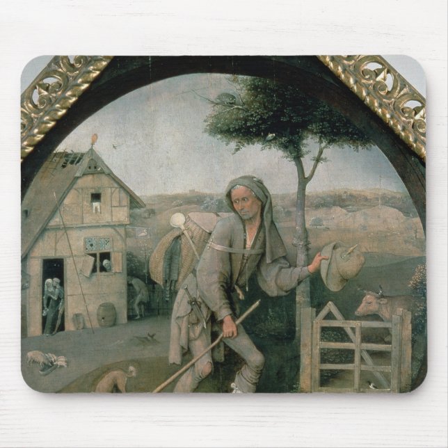 Vagabonden/den Prodigal sonen, c.1510 Musmatta (Framsidan)