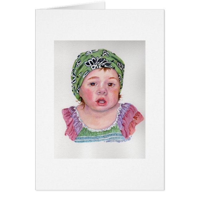 Vagabonds dotterkort av Mary Dunham Walters OBS Kort (Framsidan)