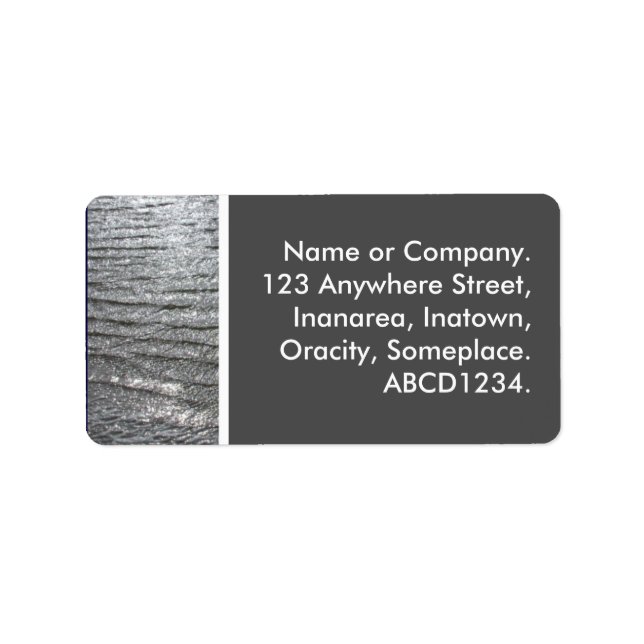 Vågar Adressetikett (Framsidan)