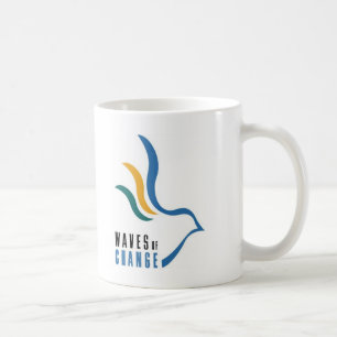 Vågar av ändringskaffe upp - skräddarsy kaffemugg
