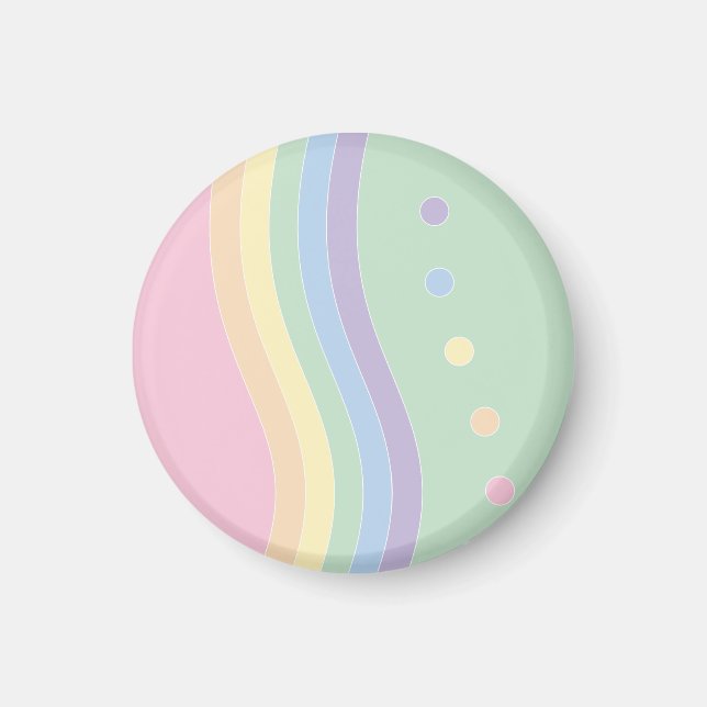 Vågar av ljus (flöde) magnet (Framsidan)