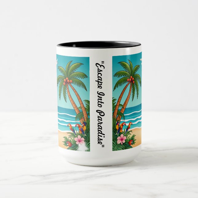 "Vågar av lugn" Mugg (Center)