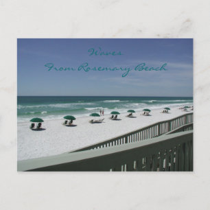 Vågar från Rosemary Beach Vykort