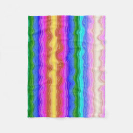 VÅGAR i FÄRG Fleecefilt