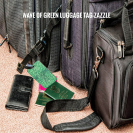 VÅGAR i GRÖNTEN Bagagebricka