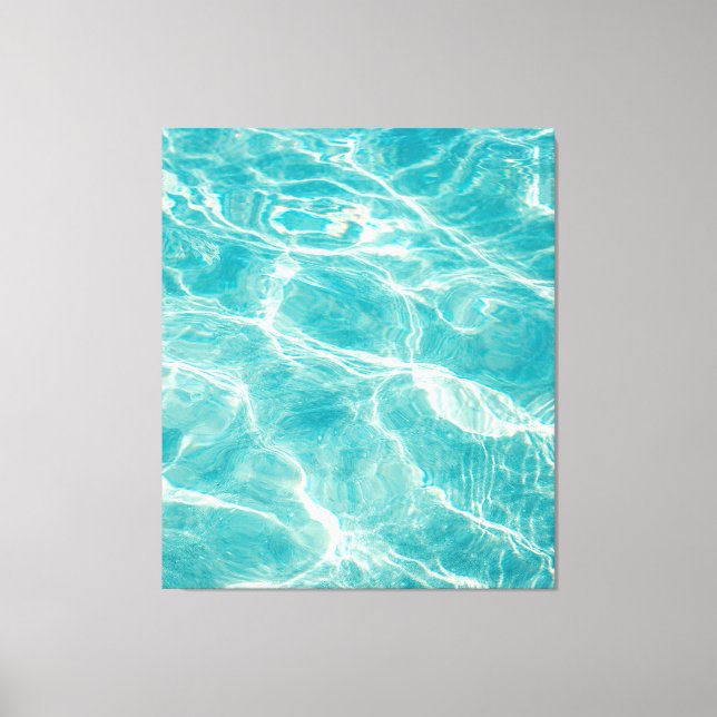 vågar i havet canvastryck (Framsida)