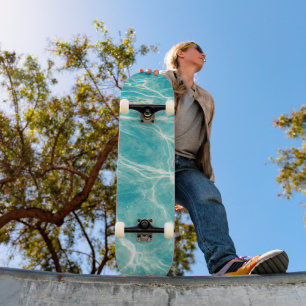 vågar i havet mini skateboard bräda 18,5 cm