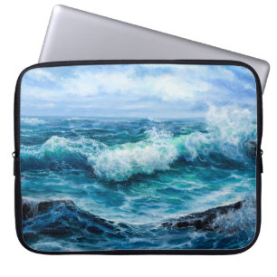 Vågar i havet. Modern imperialism, moderism, m Laptop Fodral